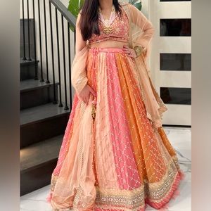 Wedding Lengha dress.